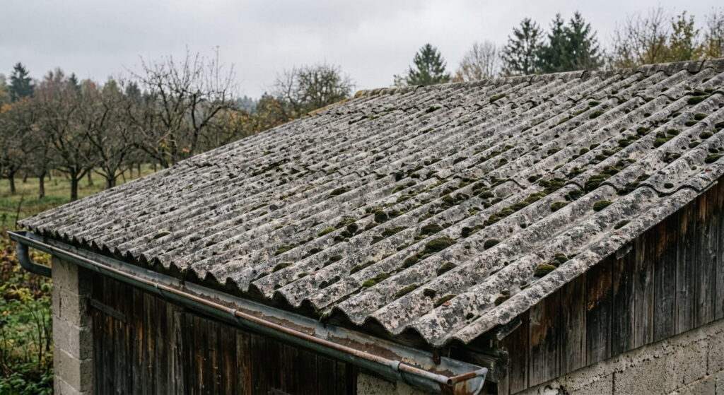 Detail ethernitové střechy | Profi-myti.cz